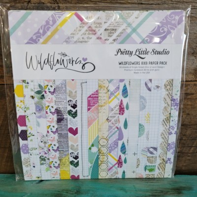 Pretty Little Studio - Ensemble de Papier 8'' x 8'' Wildflowers